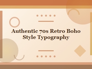 Authentic Retro Boho Fonts for Free Download